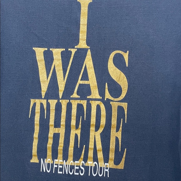 Garth Brooks No Fences Tour T-Shirt VTG 90s Men’s L Single Stitch Country Music - Picture 9 of 9